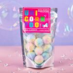 Mavrične šumeče kopalne bombice Unicorn Poo 10x15g